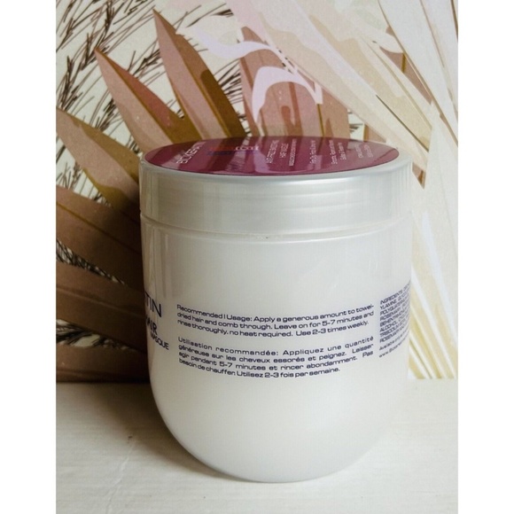 Bio Keratin Anti-Frizz Smoothing Hair Masque for Dry & Frizz 16.9 fl oz  Set - Picture 2 of 2